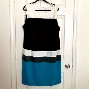 Color blocked Dress